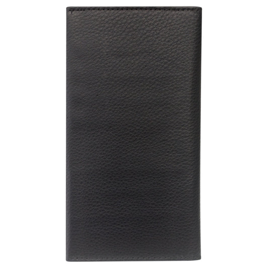 For iPhone XR QIALINO Nappa Texture Top-grain Leather Horizontal Flip Wallet Case with Card Slots(Black) by QIALINO