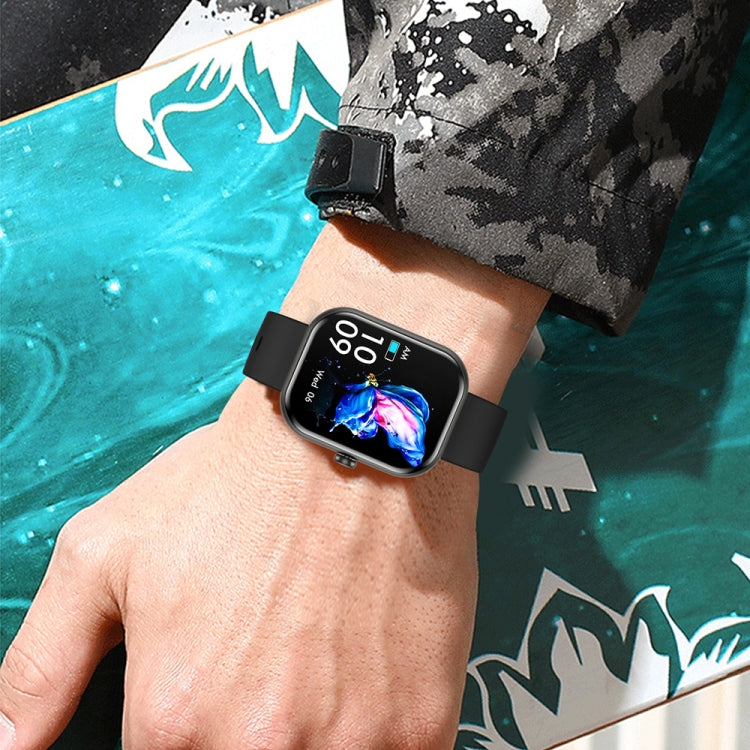 ZW65 2.01 inch Fitness Smart Watch, Blood Oxygen / Blood Pressure / Heart Rate(Blue) by buy2fix