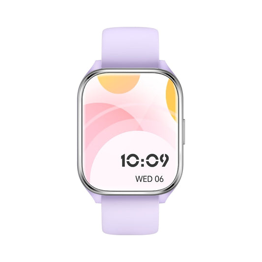 KT73S 1.85 inch Square Screen BT Call Smart Watch, Heart Rate / Blood Pressure / Blood Oxygen / Female Health / Sleep Monitoring(Purple) by buy2fix