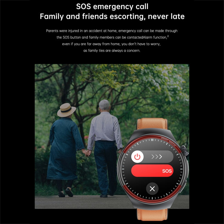 T82 1.43 inch Round Screen BT Call Smart Watch, Heart Rate / Blood Pressure / Blood Oxygen / Sleep / Blood Sugar / HRV / Metope / SOS, Strap:Silicone Red by buy2fix