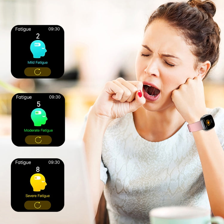 ET593 1.75 inch IPS Square Screen Smart Watch, ECG Electrocardiogram / Blood Sugar Monitoring(Black) by buy2fix