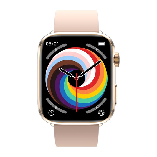 T92 1.81 inch IPS Square Screen Smart Watch, Heart Rate / Blood Oxygen / Blood Pressure(Pink) by buy2fix