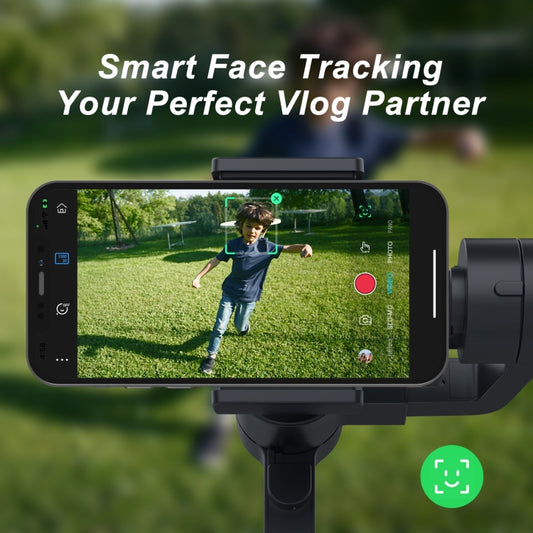 FUNSNAP Capture 2s Smart 3-Axis Handheld Gimbal Phone Live Stabilizer, Basic Version(Black) by FUNSNAP