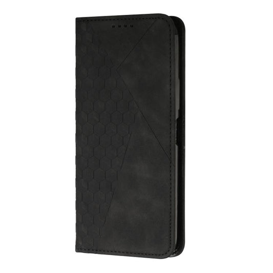 For Google Pixel 10 Pro XL Diamond Splicing Skin Feel Magnetic Leather Phone Case(Black) - Google Cases by buy2fix | Online Shopping UK | buy2fix