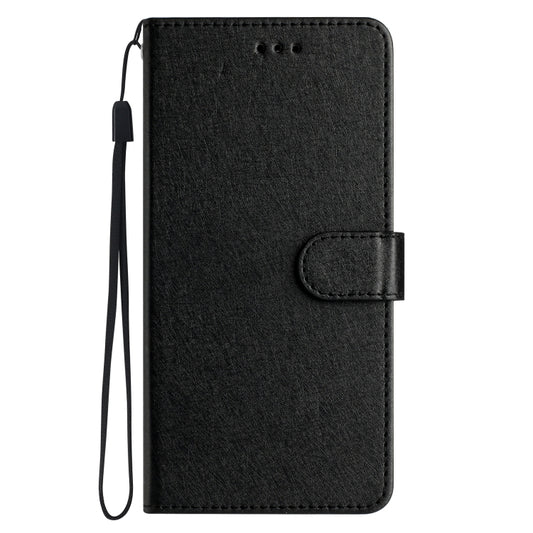 For Samsung Galaxy S25 5G Silk Texture Horizontal Flip Leather Phone Case(Black) by buy2fix