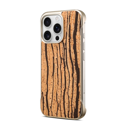 For iPhone 16 Denior A18 WoodenPaint MagSafe Phone Case(Tree Pattern) by Denior