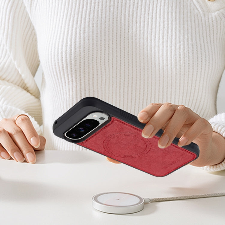 For Google Pixel 9 Pro XL LC.IMEEKE Magsafe Phone Case(Red) by LC.IMEEKE