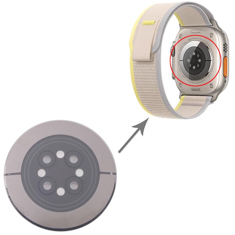 For Apple Watch Ultra 1 / 2 49mm Back Cover Glass - Back Cover by buy2fix | Online Shopping UK | buy2fix