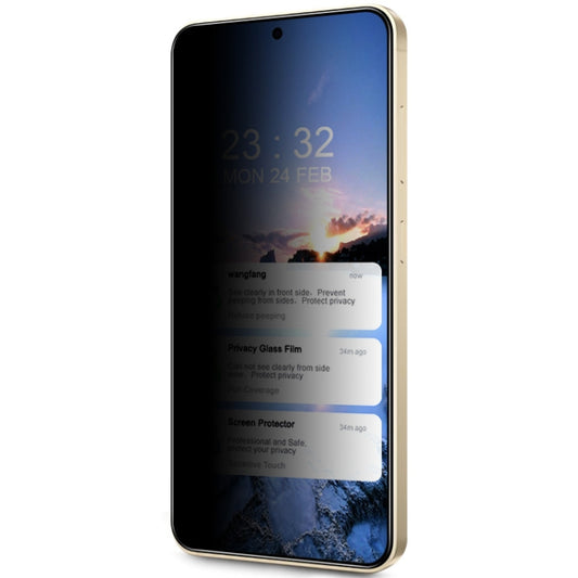 For Samsung Galaxy S25+ 5G imak HD Full Screen Privacy Tempered Glass Protective Film - Galaxy S25+ 5G Tempered Glass by imak | Online Shopping UK | buy2fix