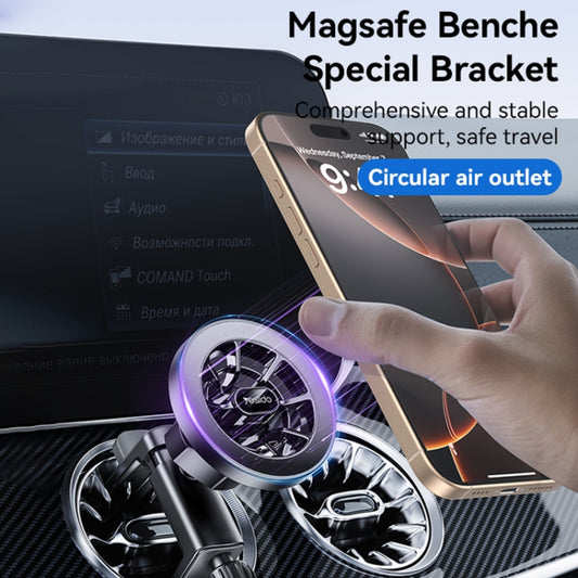 Yesido C221 Car Air Vent MagSafe Magnetic Phone Holder(Black) by Yesido