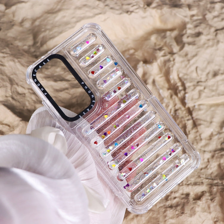 For Samsung Galaxy S25+ 5G Capsule Glitter TPU Hybrid PC Airbag Phone Case(Mixed Color) by buy2fix