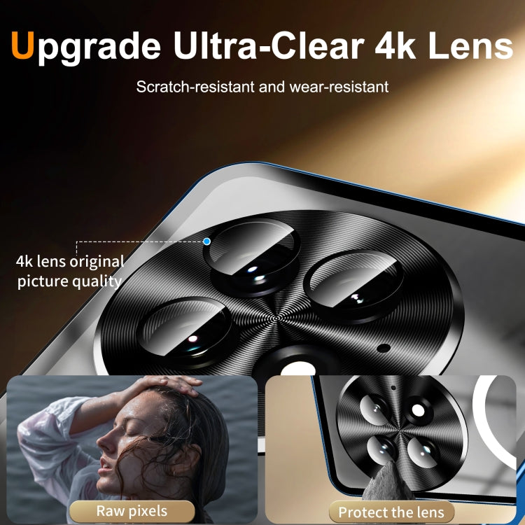 For OnePlus 13 MagSafe Magnetic Frosted Metal Phone Case(Silver) by buy2fix