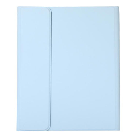 For OPPO Pad 3 / Pad 2 Candy Color Bluetooth Keyboard Leather Case, Round Key with Touchpad(Misty Blue) - OPPO Keyboard by buy2fix | Online Shopping UK | buy2fix