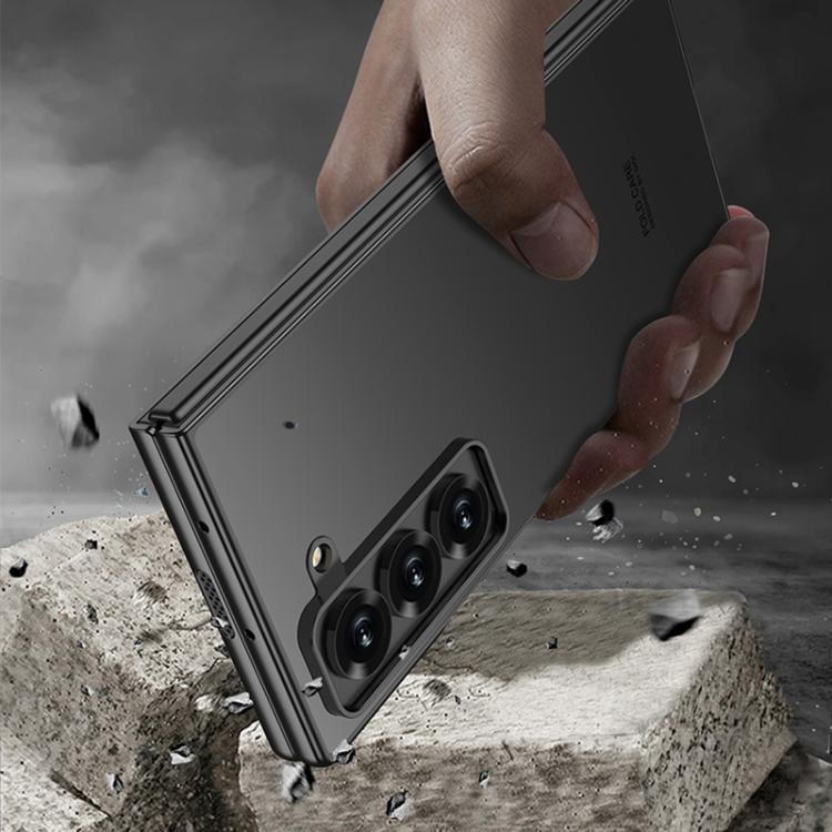 For Samsung Galaxy Z Fold6 Slim GKK Integrated AG Craft Skin Feel Full Coverage Phone Case(Black) - Galaxy Phone Cases by GKK | Online Shopping UK | buy2fix