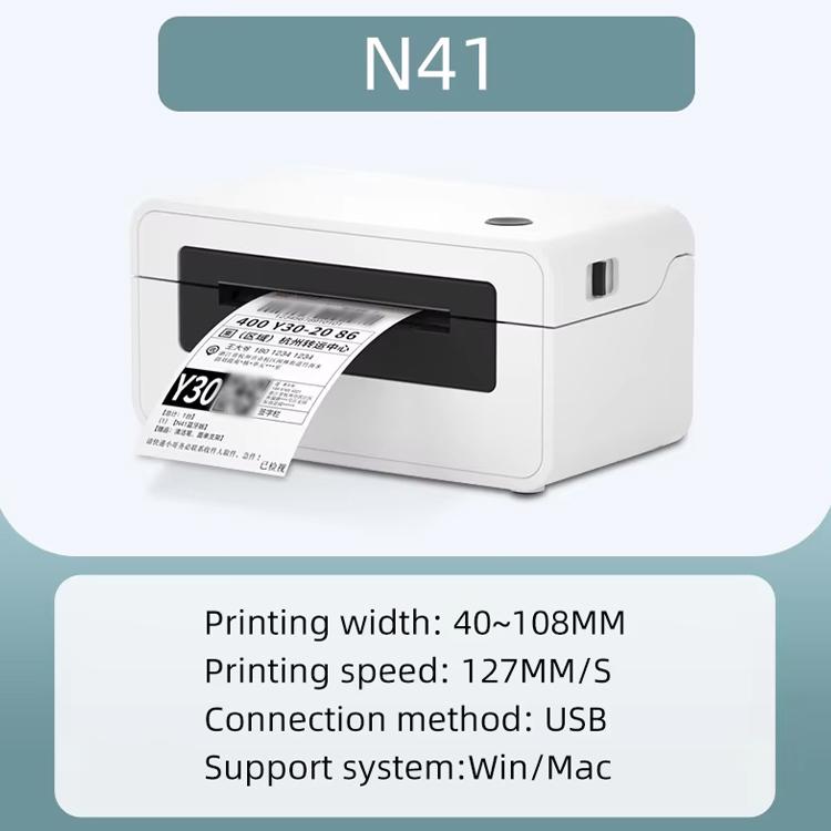 HPRT N41 Bluetooth Version Express Electronic Waybill Printer, Plug:AU Plug(White) by buy2fix