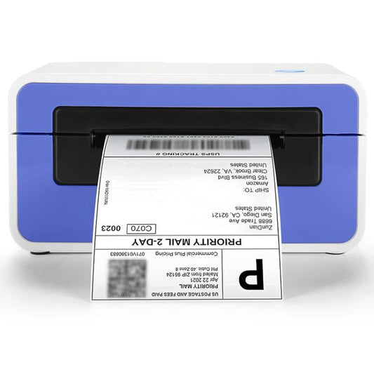 HPRT N51 Computer Version Express Electronic Waybill Printer, Plug:EU Plug(White) by buy2fix