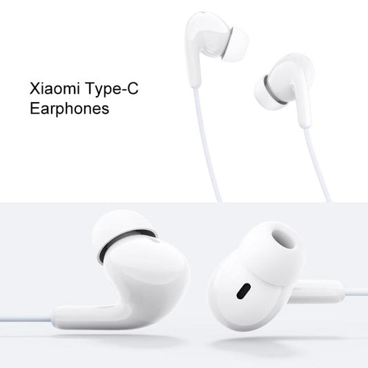 Xiaomi Mijia Type-C Interface In-Ear Wired Earphone, Length:1.25m(White) - Type-C Earphone by Xiaomi | Online Shopping UK | buy2fix