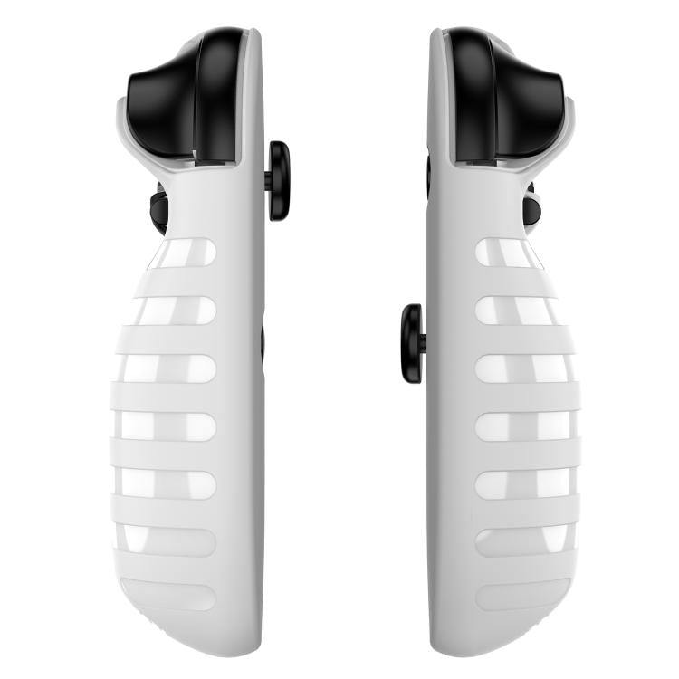 For Nintendo Switch 2 Detachable X-pattern Protective Case with Holder(White) - Cases by buy2fix | Online Shopping UK | buy2fix