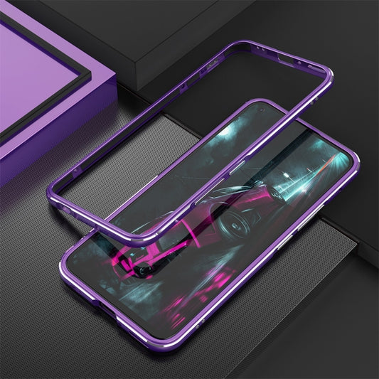 For Huawei Honor 30S Aluminum Alloy Shockproof Protective Bumper Frame(Purple) - Honor Cases by buy2fix | Online Shopping UK | buy2fix