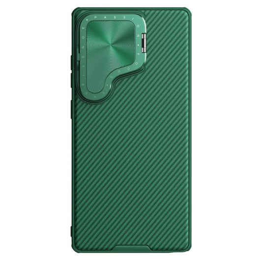 For Samsung Galaxy S25 Ultra 5G NILLKIN CamShield Prop MagSafe Magnetic PC Phone Case(Green) - Galaxy S25 Ultra 5G Cases by NILLKIN | Online Shopping UK | buy2fix