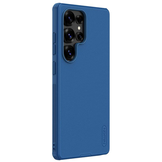 For Samsung Galaxy S25 Ultra 5G NILLKIN Frosted Shield Pro PC + TPU Phone Case(Blue) - Galaxy S25 Ultra 5G Cases by NILLKIN | Online Shopping UK | buy2fix