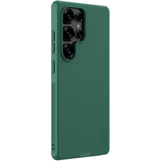 For Samsung Galaxy S25 Ultra 5G NILLKIN Frosted Shield Pro PC + TPU Phone Case(Green) - Galaxy S25 Ultra 5G Cases by NILLKIN | Online Shopping UK | buy2fix