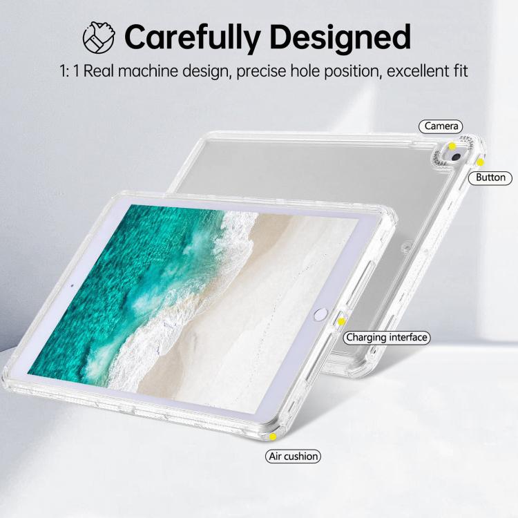 For iPad 10.2 2021 / 2020 / 10.5 2019 Dream 3 in 1 TPU Hybrid PC Tablet Case(White) - iPad 10.2 Cases by buy2fix | Online Shopping UK | buy2fix