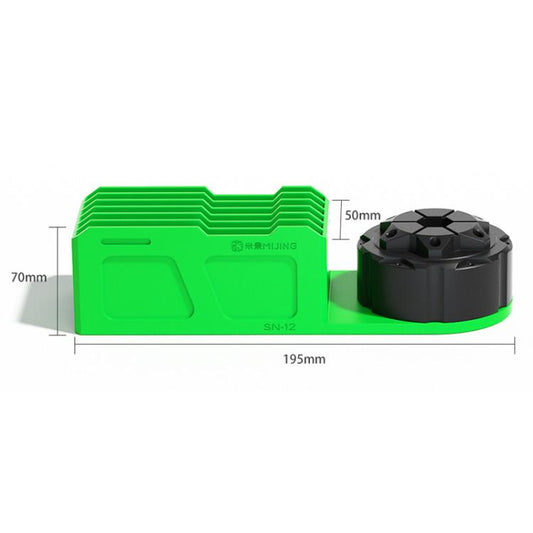 Mijing SN-12 Multi-functional 360 Rotation Storage Organizer + Tin Planting Net Storage Box - Tool Boxes & Bags by MIJING | Online Shopping UK | buy2fix