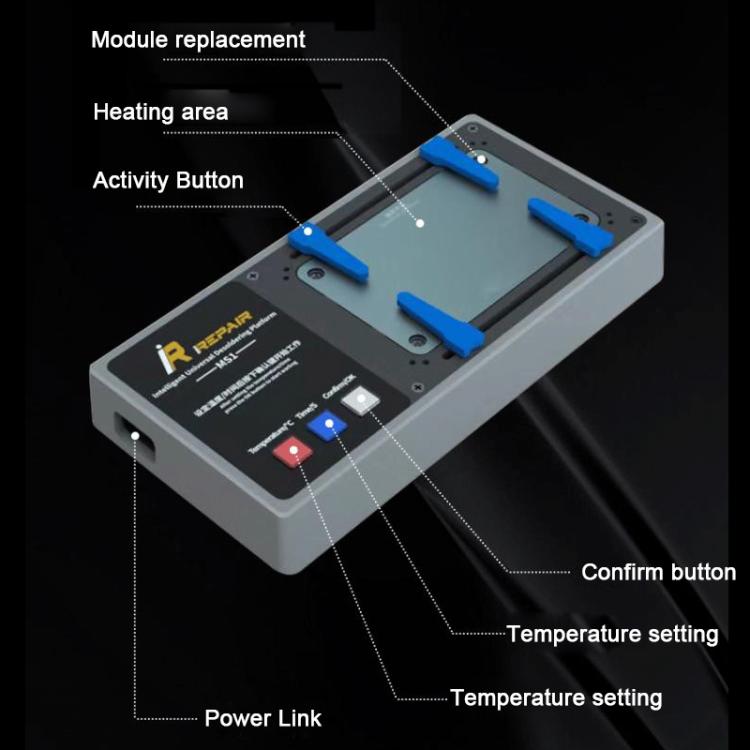 Mijing iRepair MS1 Intelligent Universal Desoldering Platform for iPhone X-16 Series - Separation Equipment by MIJING | Online Shopping UK | buy2fix