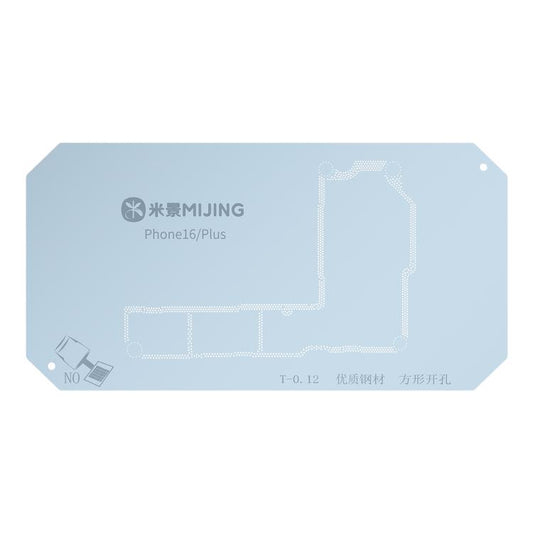 Mijing Z20 Motherboard Middle Layer Planting Tin Platform for iPhone 16 Series - Repair Platform by MIJING | Online Shopping UK | buy2fix