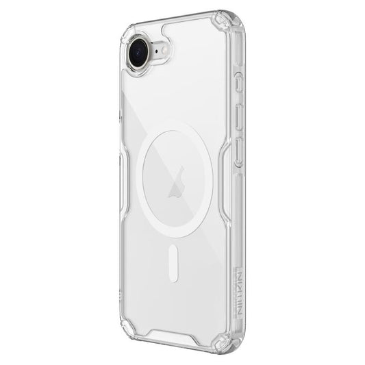 For iPhone 16e NILLKIN Ultra Clear Magnetic PC + TPU Phone Case(Transparent) - iPhone 16e Cases by NILLKIN | Online Shopping UK | buy2fix