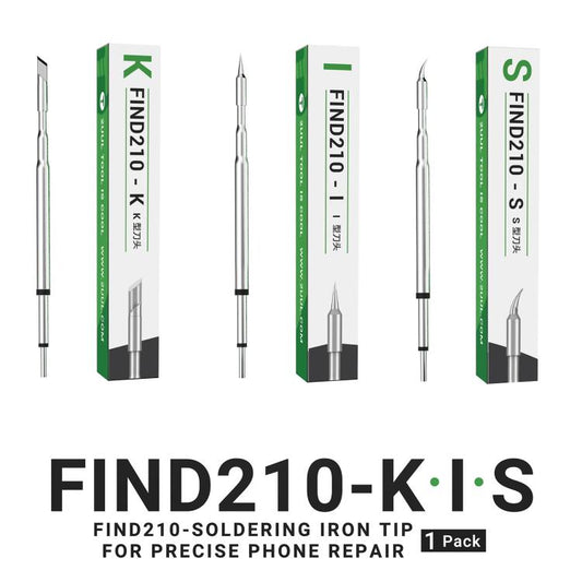 2uul Soldering Iron Tips for Most C210 Soldering Station, Model:FD12 K - Soldering Iron Tip by 2UUL | Online Shopping UK | buy2fix