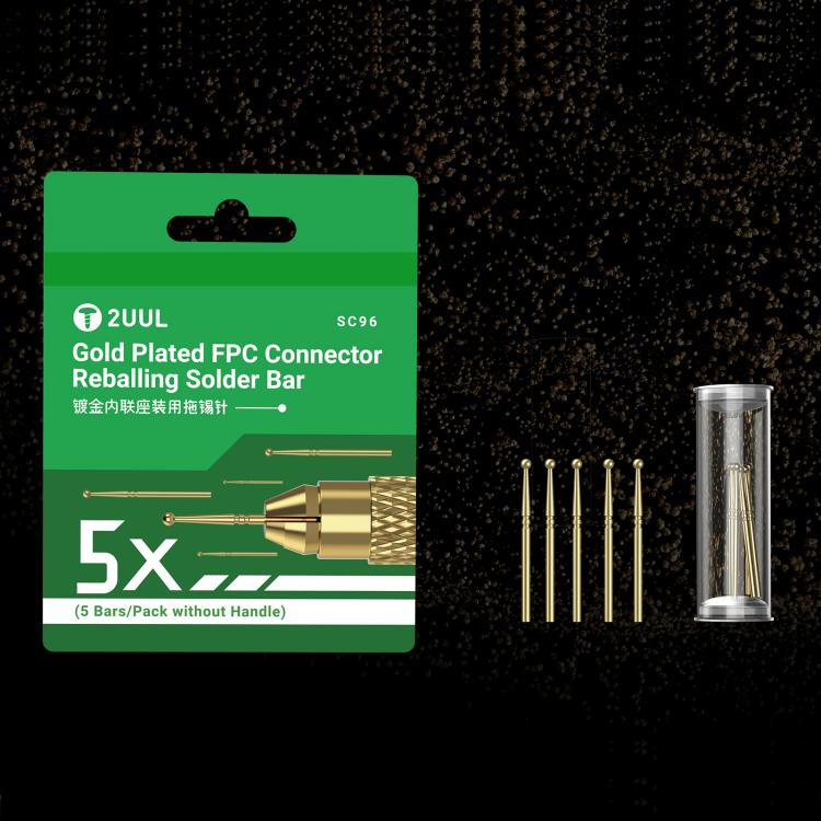 2uul SC96 Gold Plated FPC Connector Reballing Solder Bar - Others by 2UUL | Online Shopping UK | buy2fix