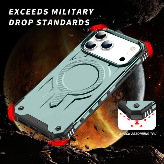 For iPhone 17 Pro Straship MagSafe TPU Hybrid PC Phone Case(Midnight Green) - iPhone 17 Pro Cases by buy2fix | Online Shopping UK | buy2fix