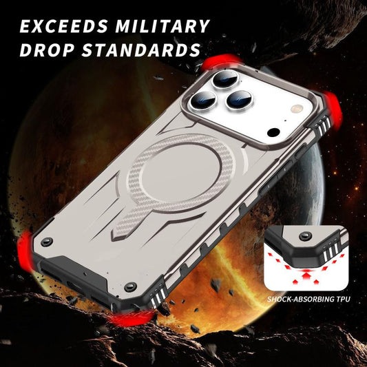 For iPhone 17 Pro Straship MagSafe TPU Hybrid PC Phone Case(Gold) - iPhone 17 Pro Cases by buy2fix | Online Shopping UK | buy2fix