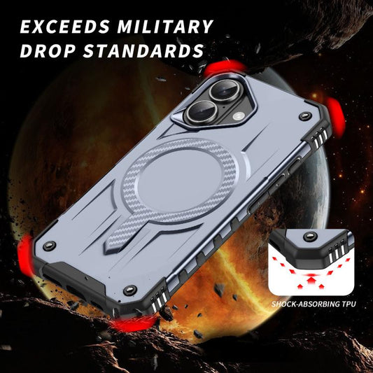 For iPhone 17 Straship MagSafe TPU Hybrid PC Phone Case(Gray) - iPhone 17 Cases by buy2fix | Online Shopping UK | buy2fix