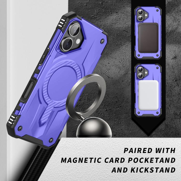For iPhone 17 Straship MagSafe TPU Hybrid PC Phone Case(Purple) - iPhone 17 Cases by buy2fix | Online Shopping UK | buy2fix