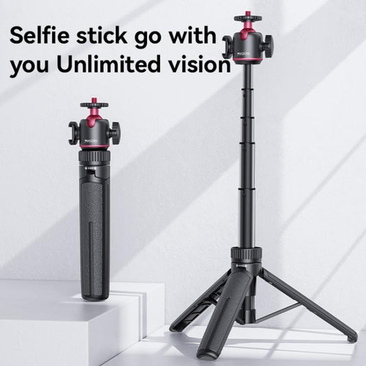 Yesido SF26 Ball Head Telescopic Tripod(Black) - Selfie Sticks by Yesido | Online Shopping UK | buy2fix