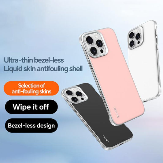 For iPhone 16 Plus SULADA Skin Feel Liquid Leather Shockproof Phone Case(Purple) - iPhone 16 Plus Cases by SULADA | Online Shopping UK | buy2fix