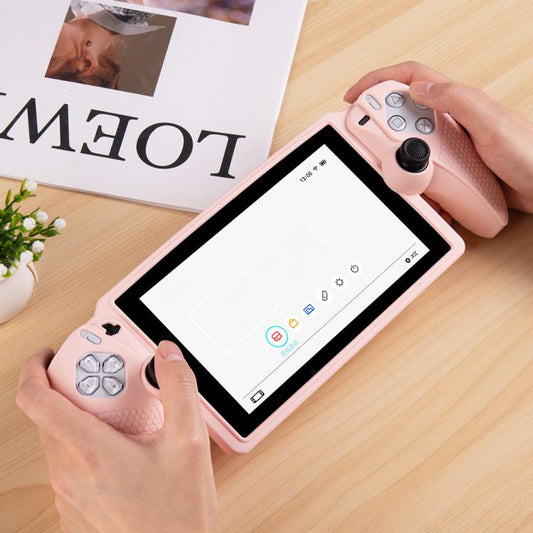 For Sony PlayStation Portal Handheld Game Console Silicone Protective Cover(White) - Cases by buy2fix | Online Shopping UK | buy2fix