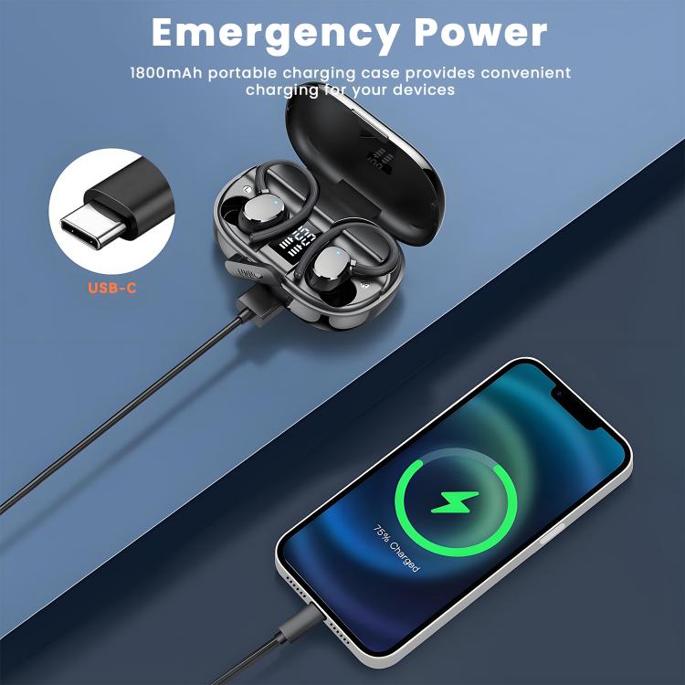 Q22 On Ear In-ear Stereo Noise Reduction Bluetooth Earphone(Black) - Bluetooth Earphone by buy2fix | Online Shopping UK | buy2fix