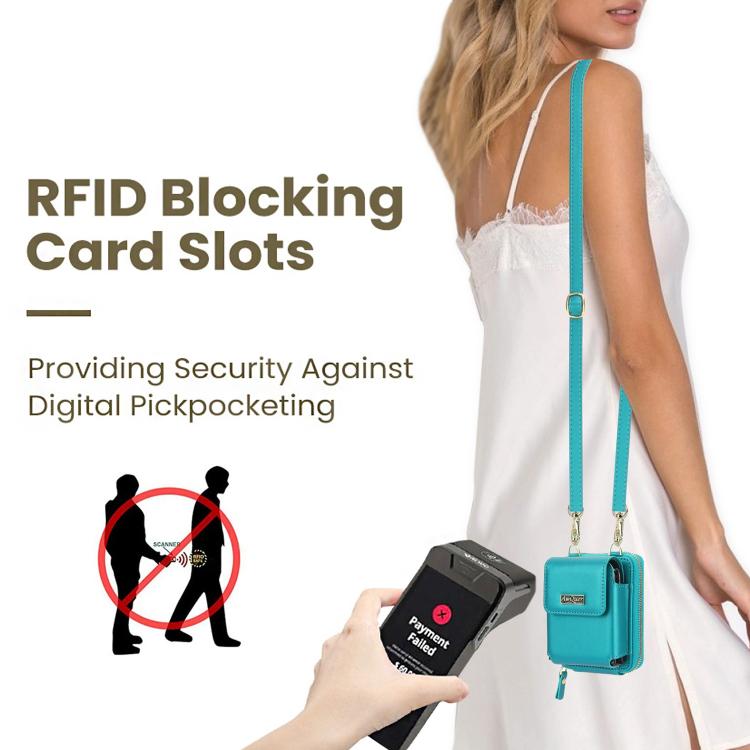 For Samsung Galaxy Z Flip6 /5 /4 /3 AwQuer AW005 Crossbody Folding Phone Leather Bag(Dark Green) - Galaxy Z Flip6 5G Cases by Awquer | Online Shopping UK | buy2fix