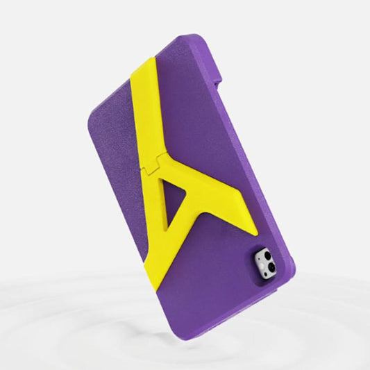 For iPad Pro 11 2024 YOYOISLES Air Rum Series EVA Tablet Case(Purple Yellow) - iPad Pro 11 2024 Cases by YOYOISLES | Online Shopping UK | buy2fix