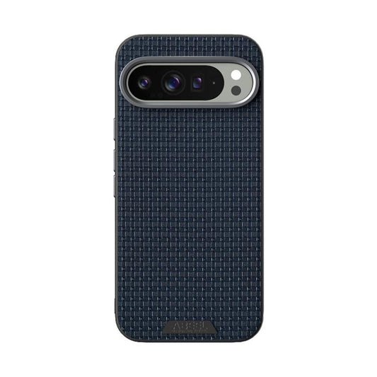 For Google Pixel 10 / 10 Pro ABEEL Ruyi Pattern 6D Micro Relief MagSafe Leather Phone Case(Blue) - Google Cases by buy2fix | Online Shopping UK | buy2fix
