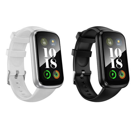 hoco Y25 1.47 inch Screen IP68 Waterproof Smart Sports Watch(Silver) - Smart Watches by hoco | Online Shopping UK | buy2fix