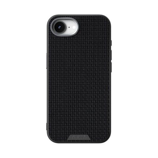 For iPhone 16e ABEEL Ruyi Pattern 6D Micro Relief MagSafe Leather Phone Case(Black) - iPhone 16e Cases by buy2fix | Online Shopping UK | buy2fix