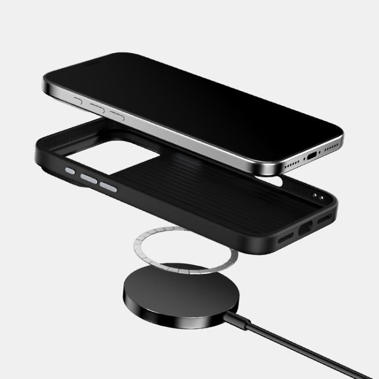 For iPhone 17 ABEEL Ruyi Pattern 6D Micro Relief MagSafe Leather Phone Case(Green) - iPhone 17 Cases by buy2fix | Online Shopping UK | buy2fix