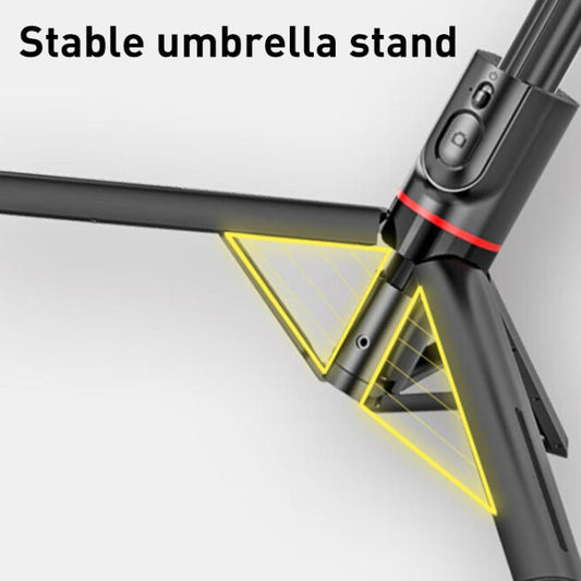 Lenovo Thinkplus Premium Aluminum Alloy Bluetooth Selfie Stick, 1.1m(Black) - Selfie Sticks by Lenovo | Online Shopping UK | buy2fix