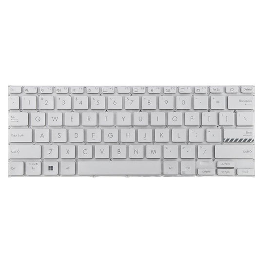 US Version Laptop Keyboard for Asus VivoBook 14 Pro X1402 M1402 D1402 F1402 X1403Z X1402Z(Silver) - Replacement Keyboards by buy2fix | Online Shopping UK | buy2fix