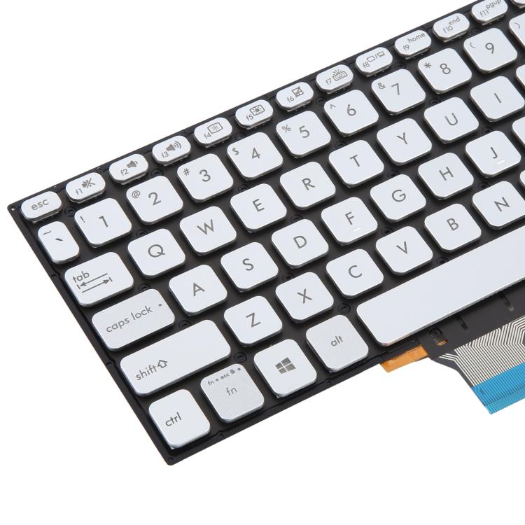 US Version Backlit Laptop Keyboard for Asus VivoBook S14 K430 A430 X430 S403 S4300F S4300U(Silver) - Replacement Keyboards by buy2fix | Online Shopping UK | buy2fix
